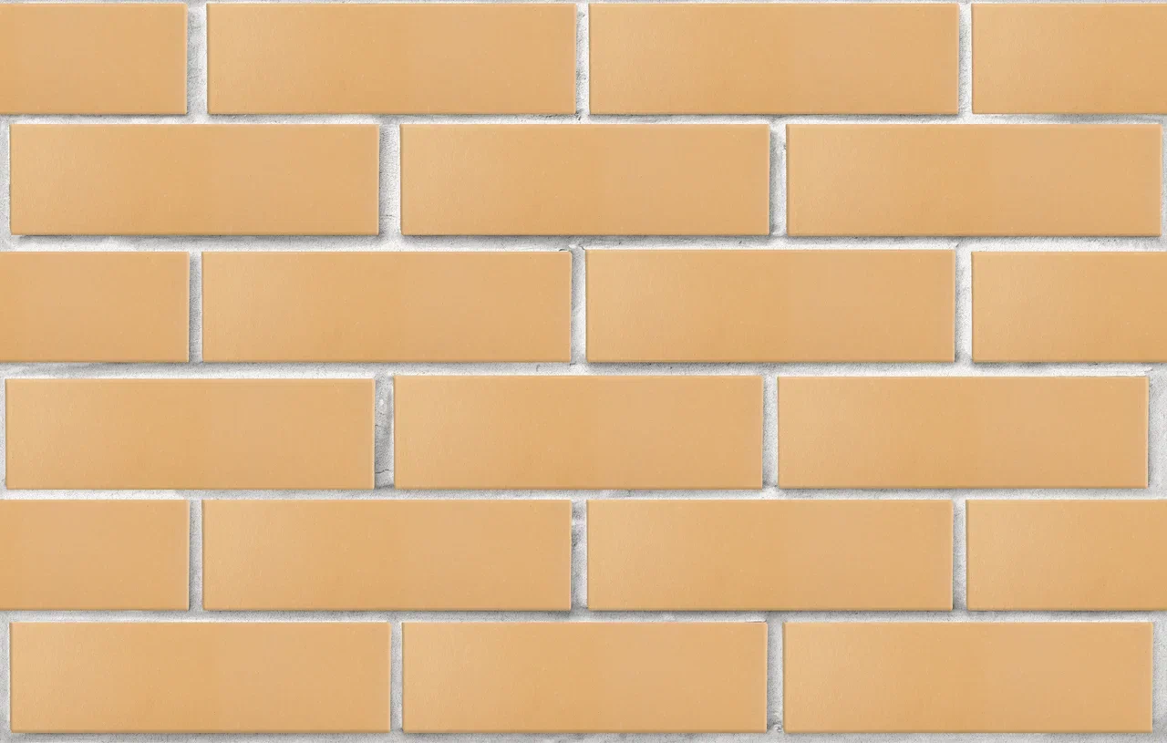 Облицовочный кирпич ЛСР одинарный 1 НФ Пшеничный гладкий