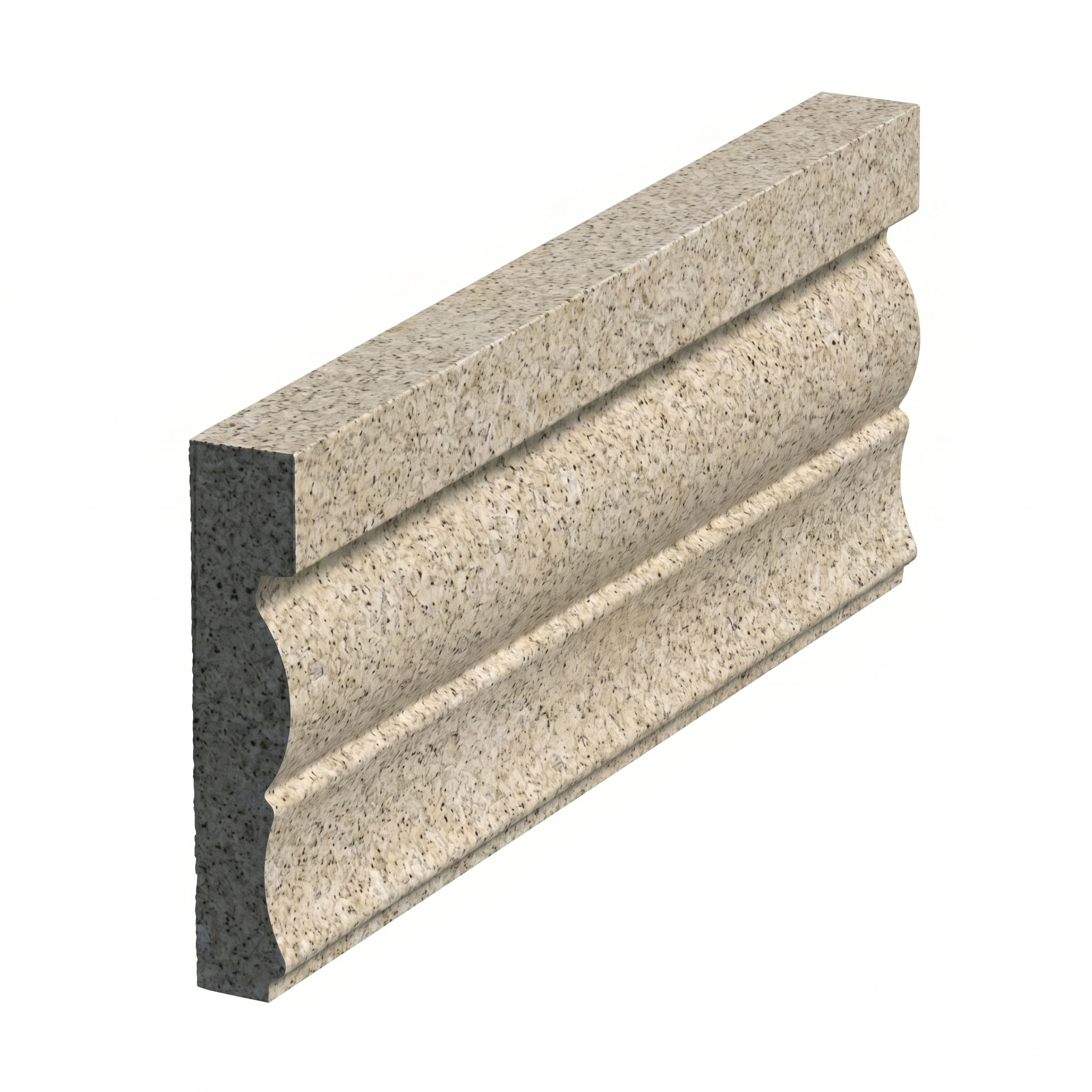 Карниз межэтажный из каякентского ракушечника 160х70х350