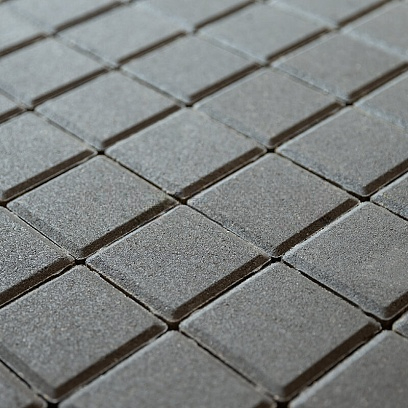 Тротуарная плитка Квадрат 100*100*60 Черный (верхний прокрас)