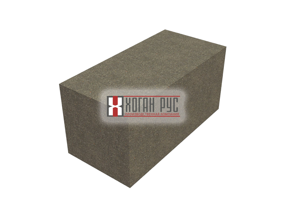 Керамзитобетонный блок Хоган Рус стеновой 390х190х188 1200