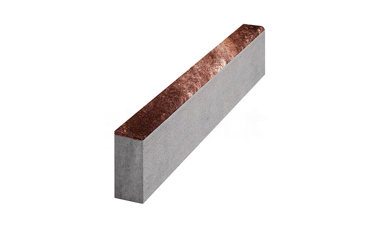 Бордюр Садовый 1000*200*80 "Штайн Браун"