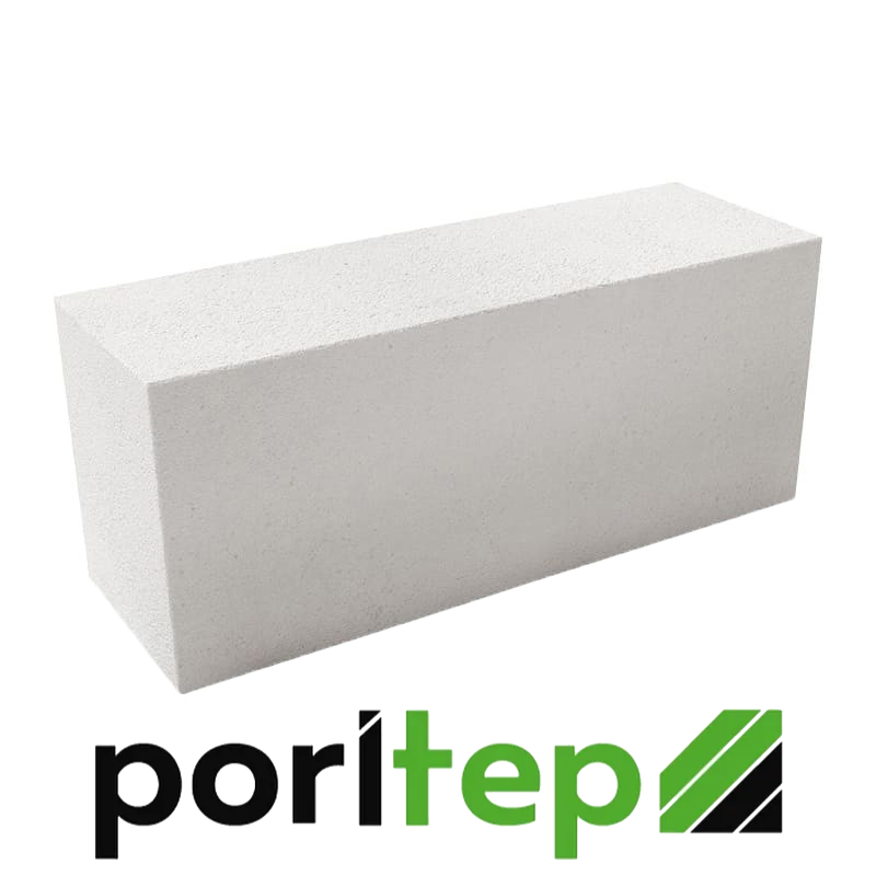 Газобетонные блоки Poritep D300 625х200х250 стеновые