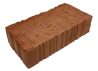 Кирпич строительный полнотелый Алексинский одинарный 1 НФ рифленый М125