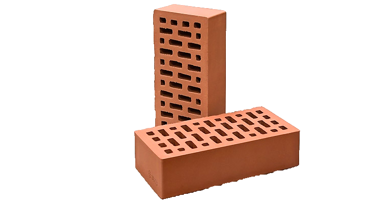 Облицовочный кирпич Верхневолжский одинарный 1 НФ Красный гладкий