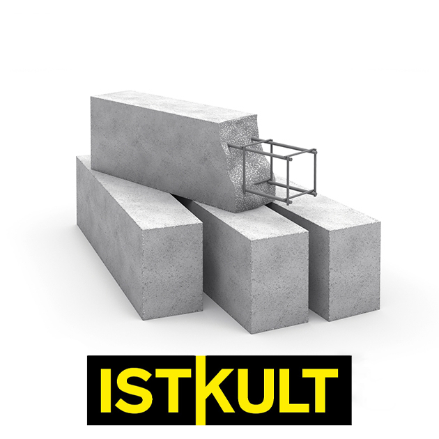 Армированная газобетонная перемычка ISTKULT D600 2500х150х250/581