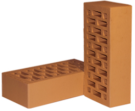 Облицовочный кирпич Абрикос одинарный 1НФ НЗКМ