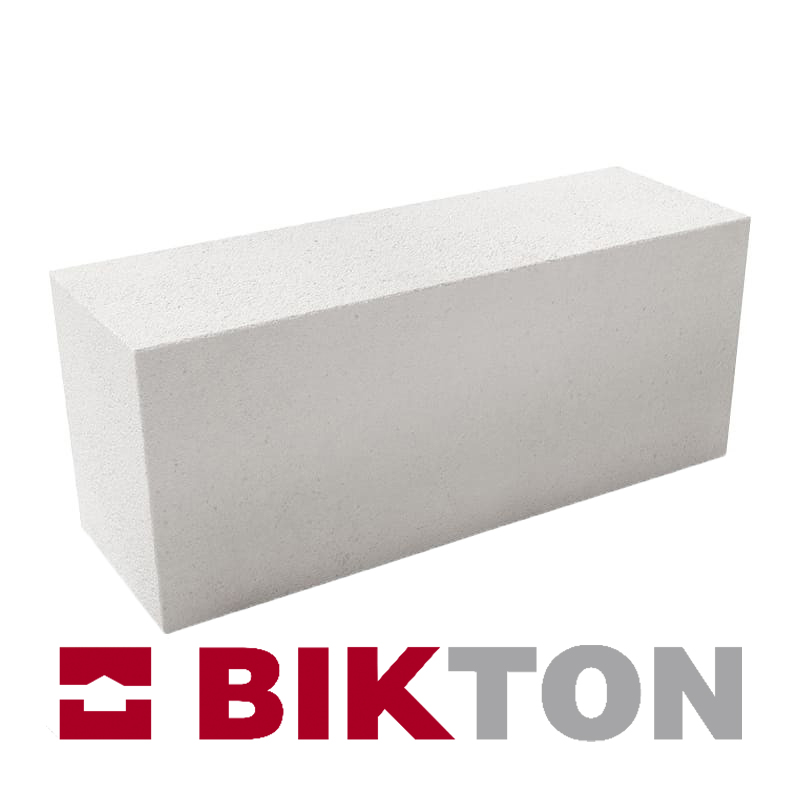 Автоклавные газобетонные блоки Bikton Blok D500 625х500х250 стеновые