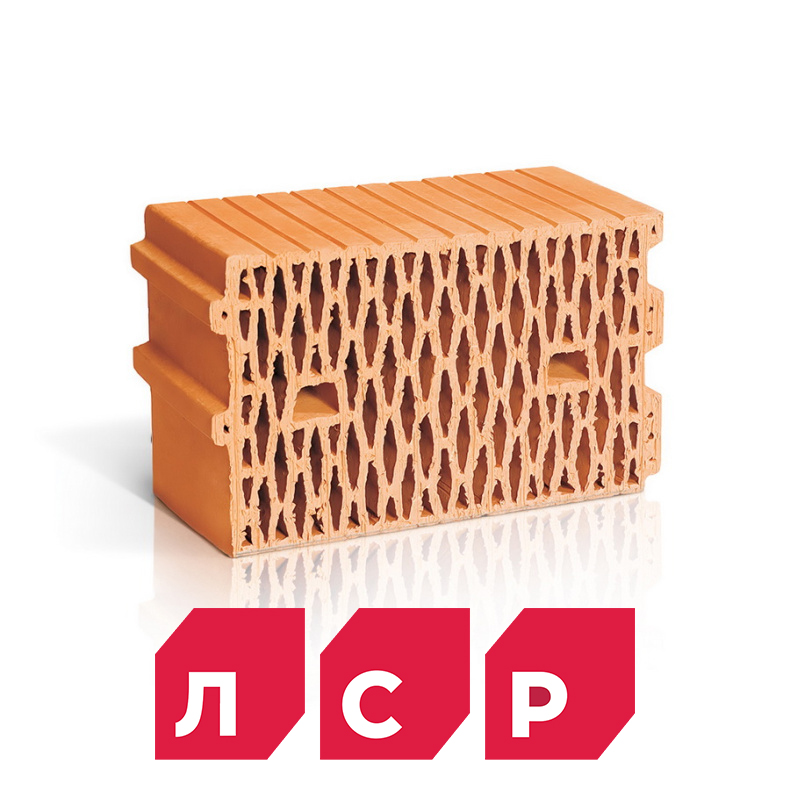 Керамический блок ЛСР, М100, 11,2 NF, 398х250х219